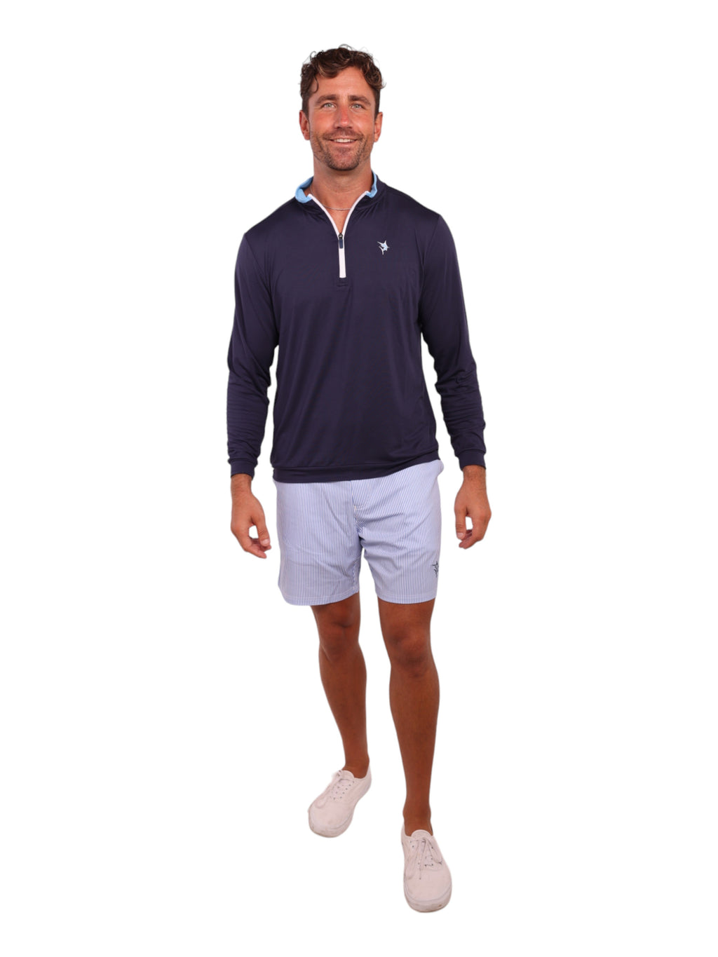 Long Beach Quarter Zip Ultra Soft Lightweight