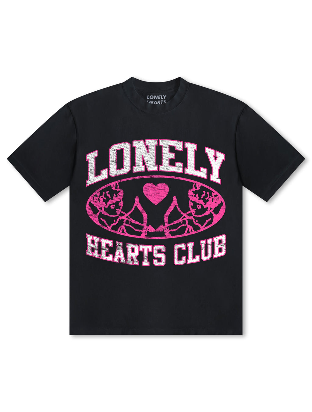 Lonely Hearts Club Cupid De Locke Premium T-Shirt - Black Edge