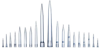 Sartorius 790352 Optifit Tips, Refills, 10x96/pk
