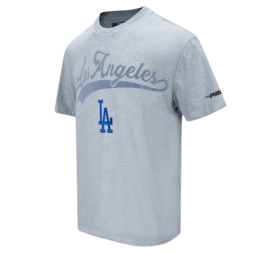 Pro Standard LA Dodgers Living Large Tee - Gray