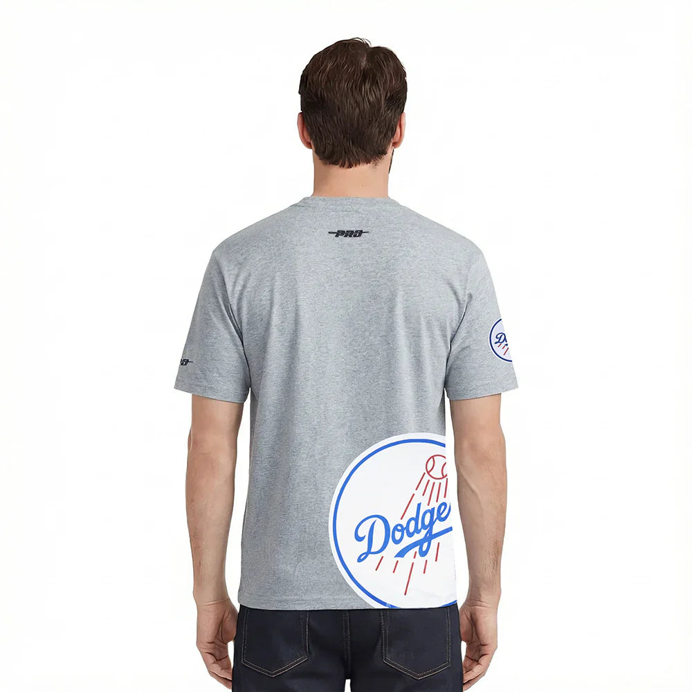 Pro Standard LA Dodgers Living Large Tee - Gray