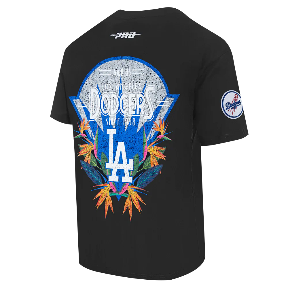 Pro Standard Los Angeles Dodgers Paradise Tee - Black