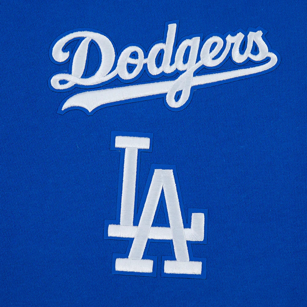 Pro Standard LA Dodgers Wingspan Drop Shoulder Crewneck - Royal Blue