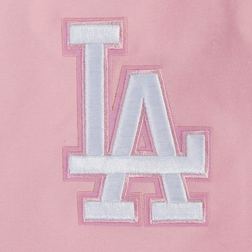 Pro Standard Womens LA Dodgers Wingspan Boxy Tee  - Pink