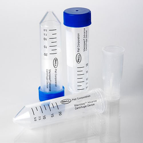 PALL MAP010C38 Macrosep® Advance Centrifugal Devices with Omega Membrane - 10K, blue (100/pkg)