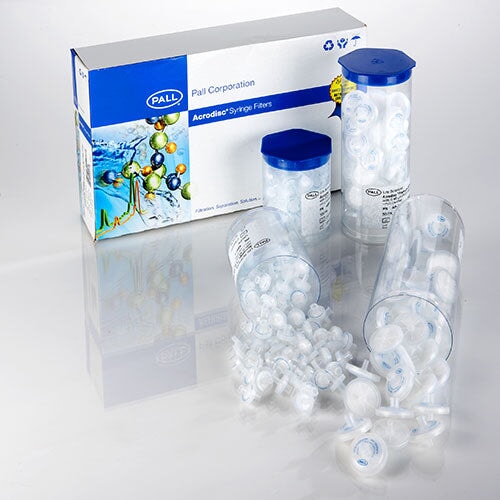 Pall 4583 Ion Chromatography (IC) Acrodisc Syringe Filters - 0.2 µm, 25mm (50/pkg, 200/cs)
