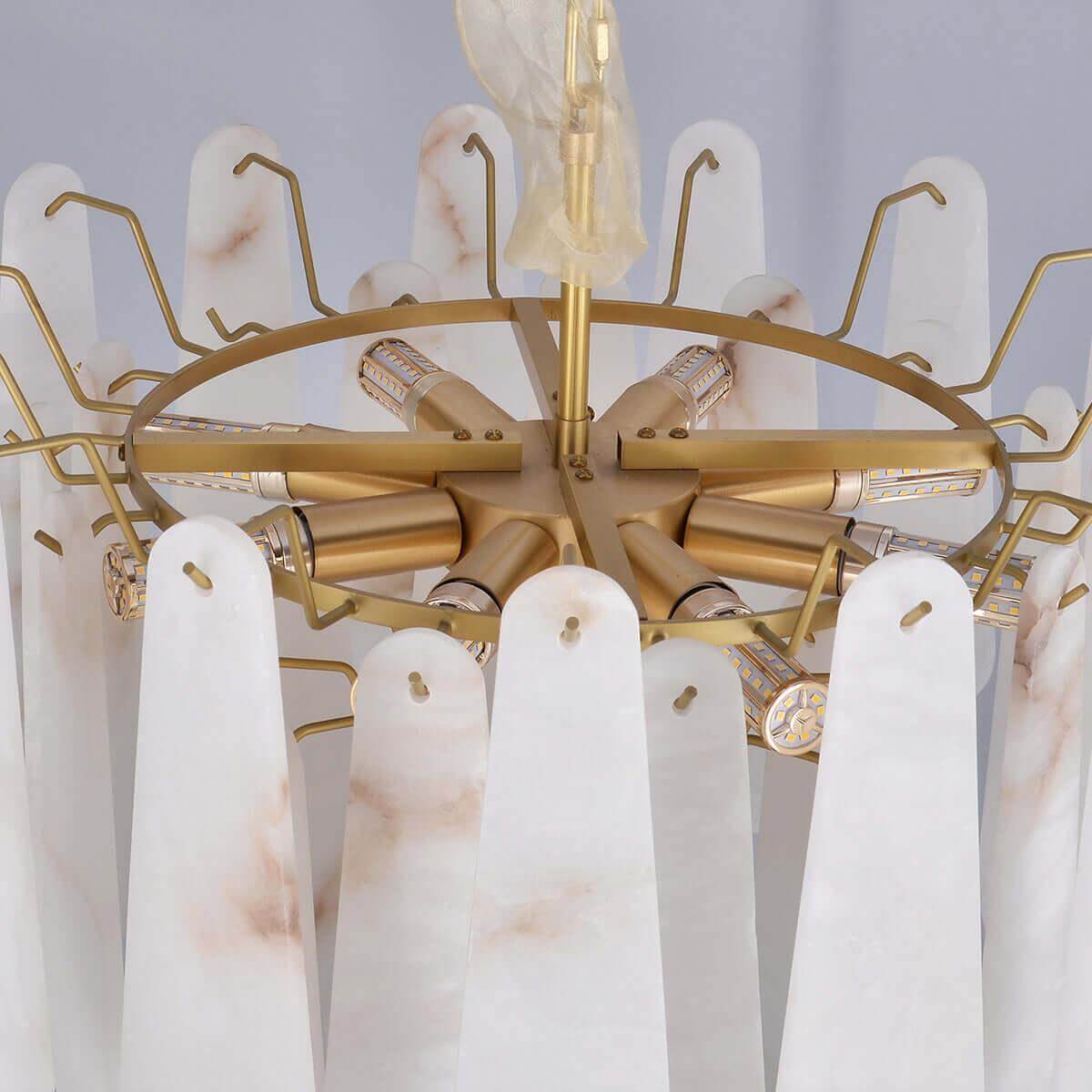 Leon Alabaster Chandelier