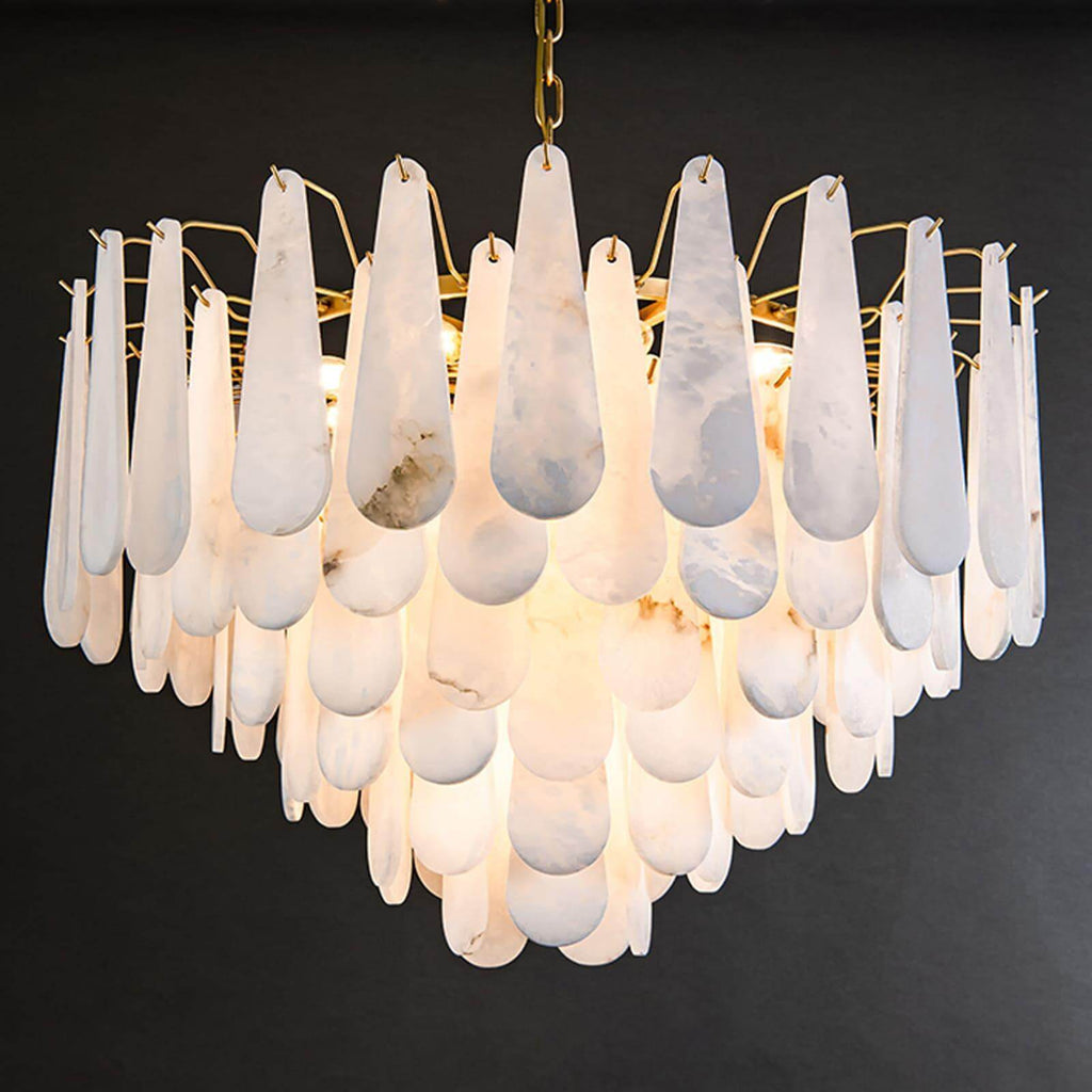 Leon Alabaster Chandelier