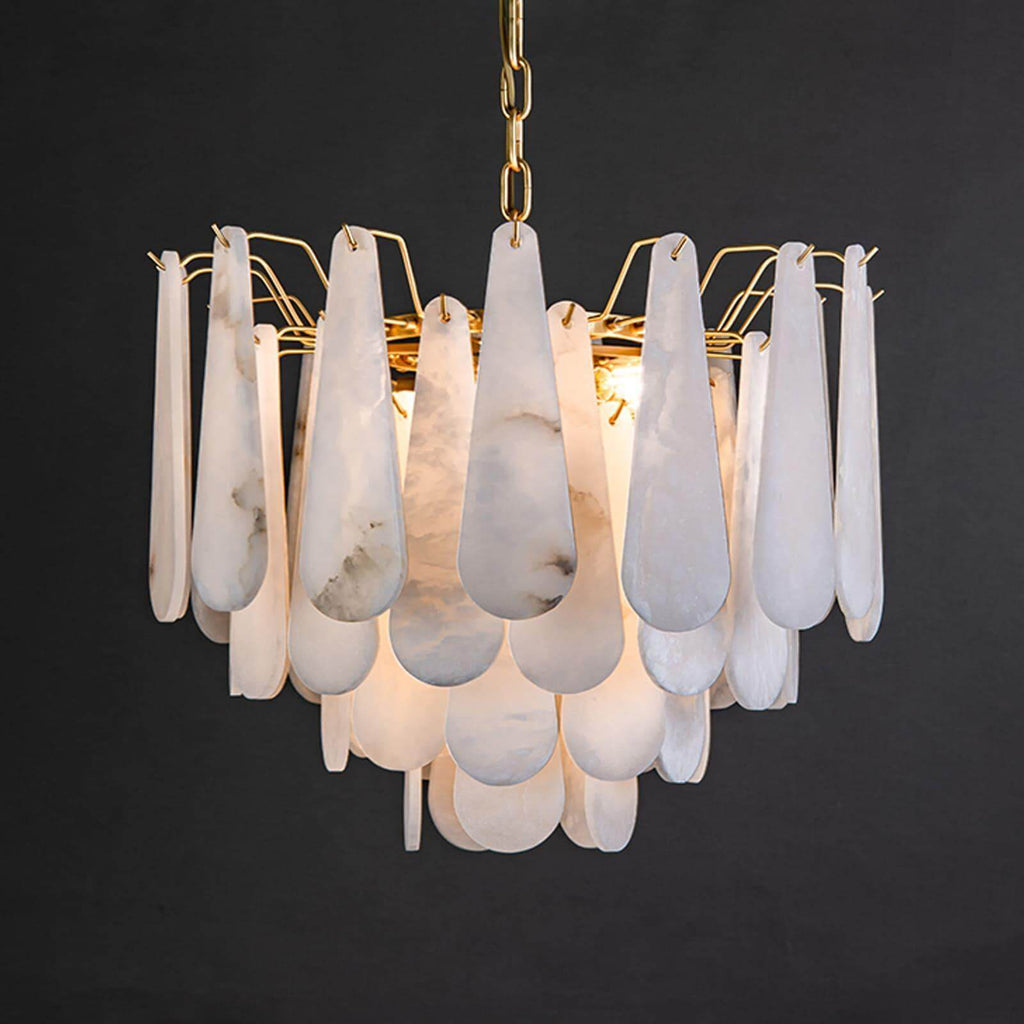 Leon Alabaster Chandelier