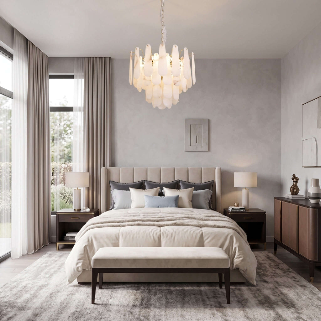 Leon Alabaster Chandelier