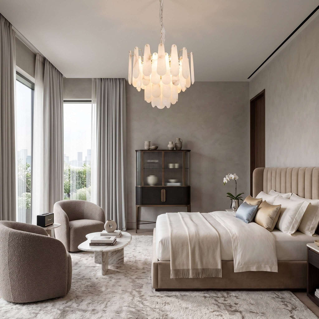 Leon Alabaster Chandelier