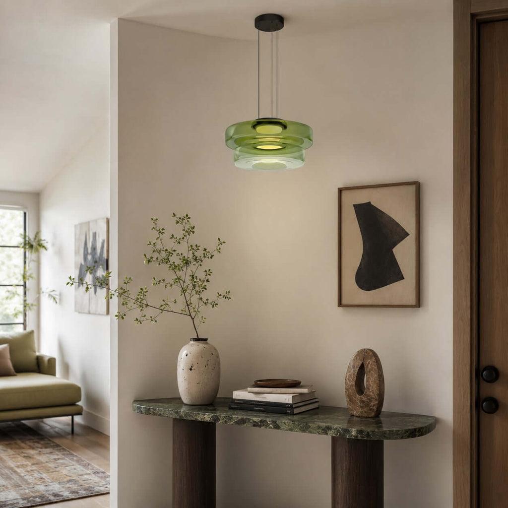 Levels Glass Pendant Light