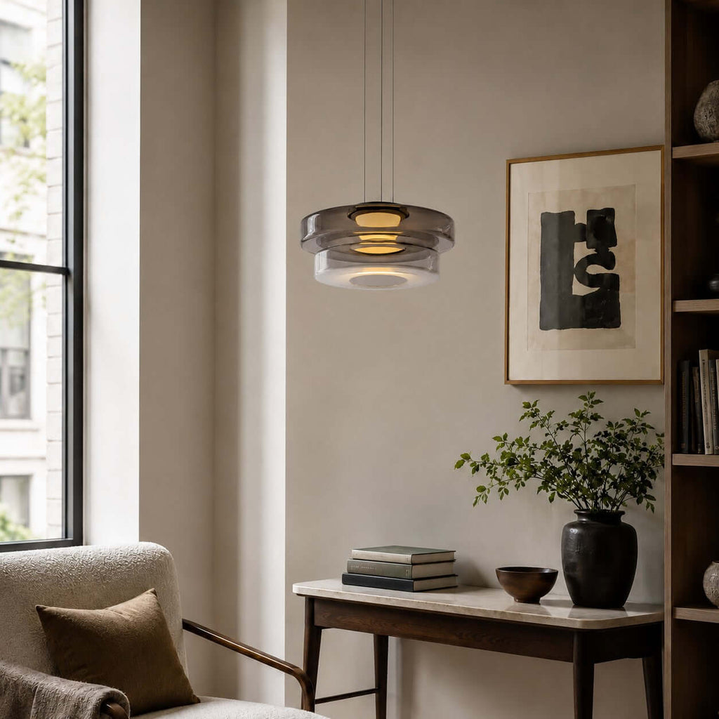 Levels Glass Pendant Light