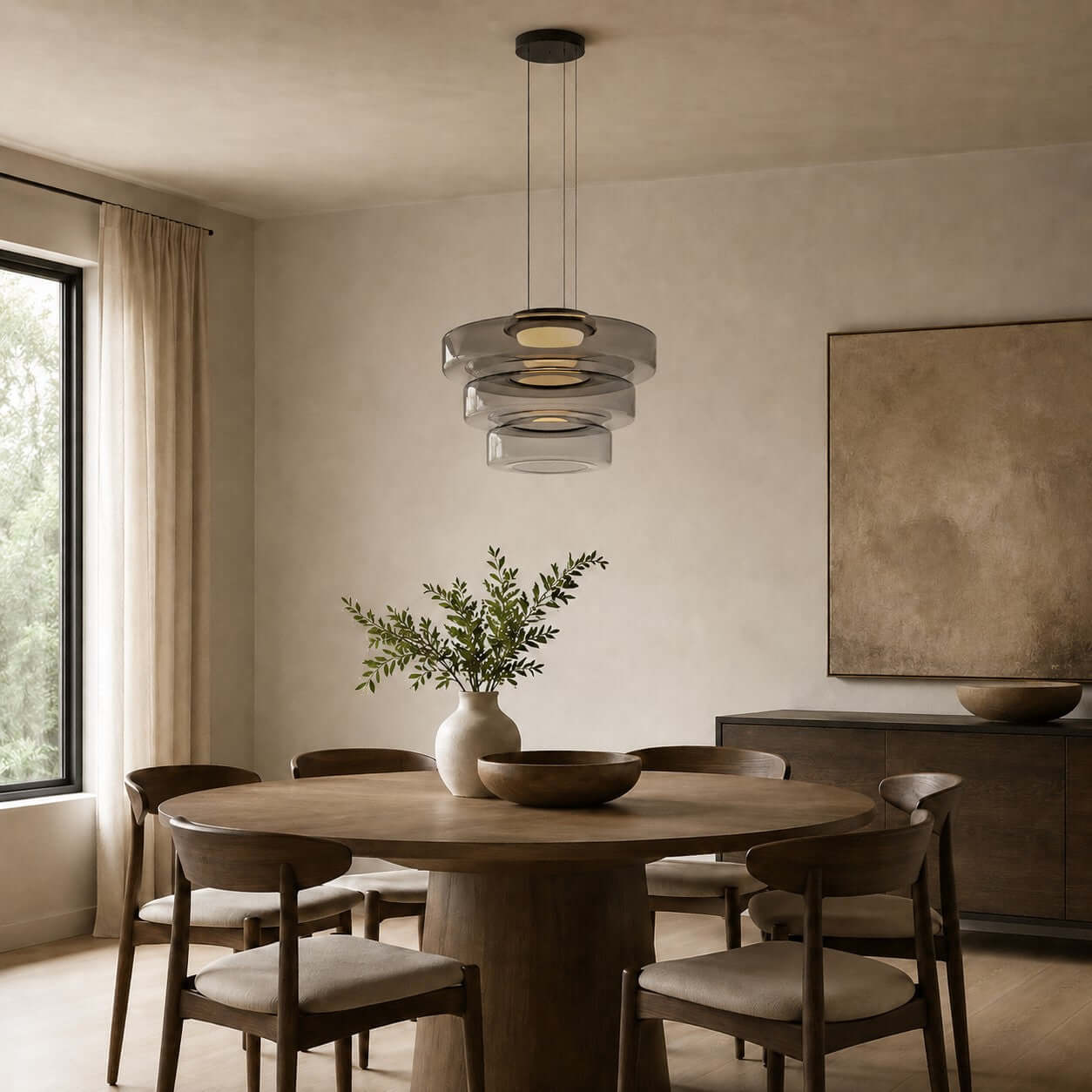 Levels Glass Pendant Light