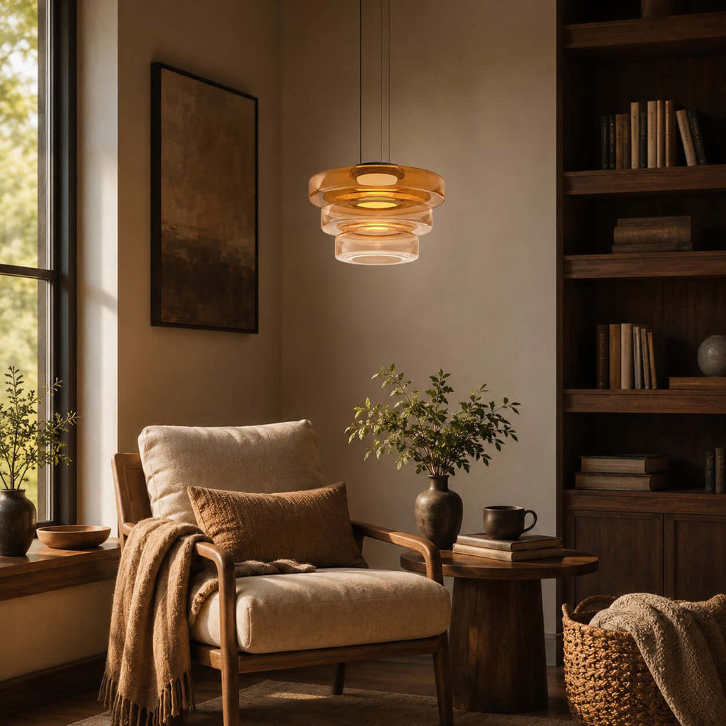 Levels Glass Pendant Light