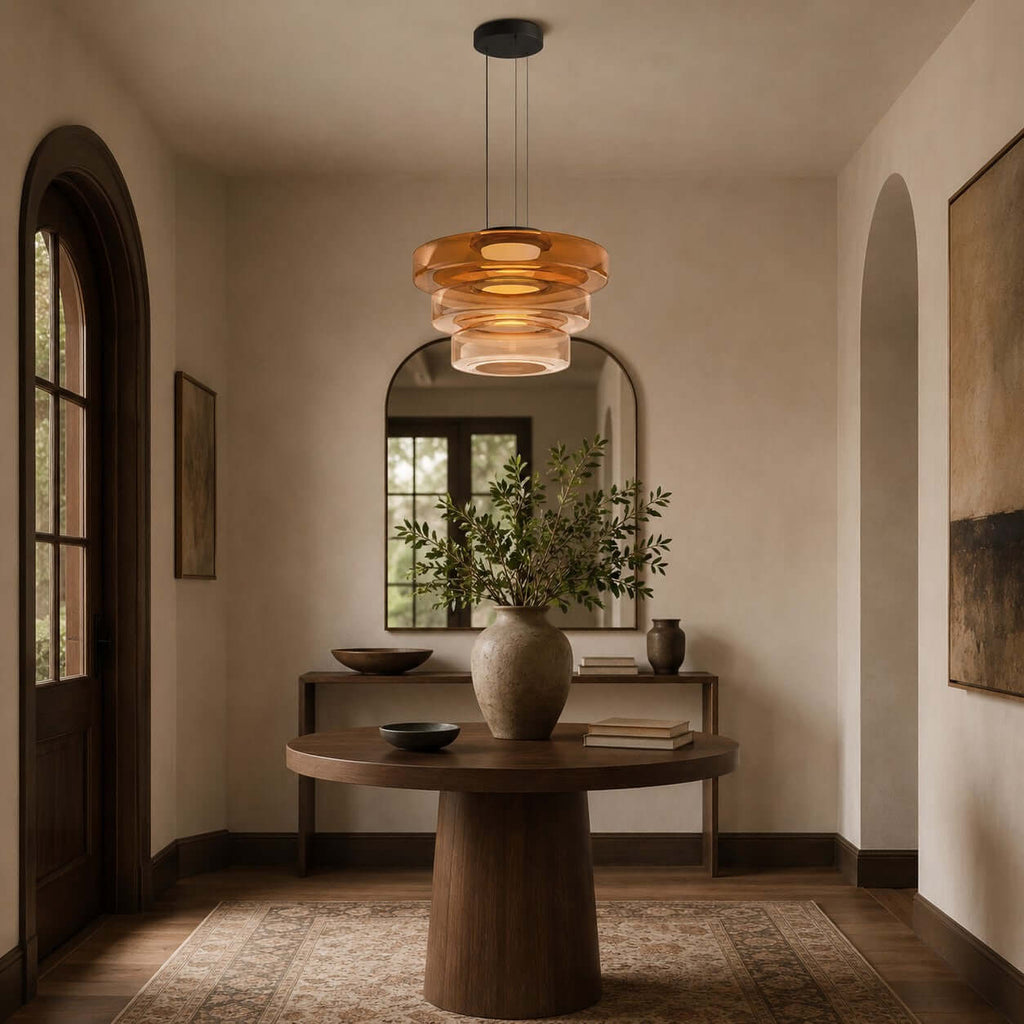 Levels Glass Pendant Light