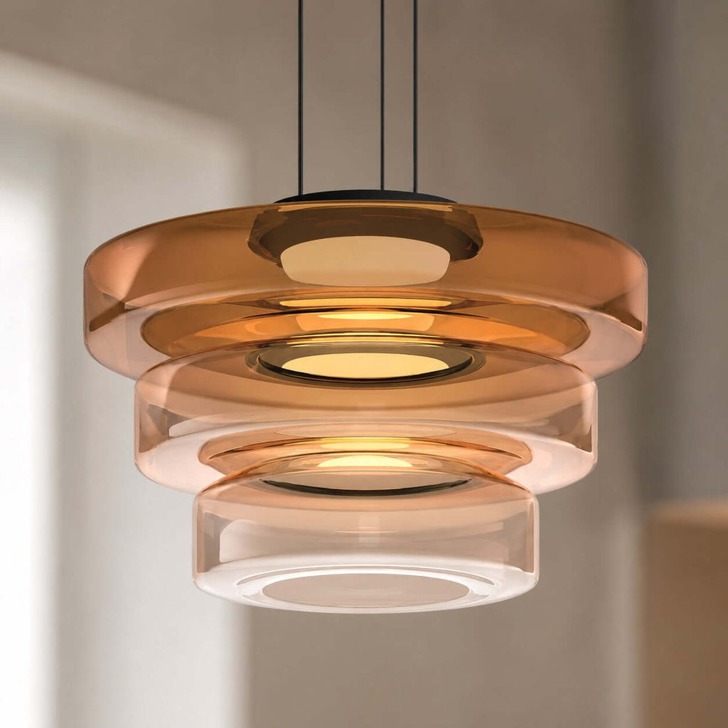 Levels Glass Pendant Light