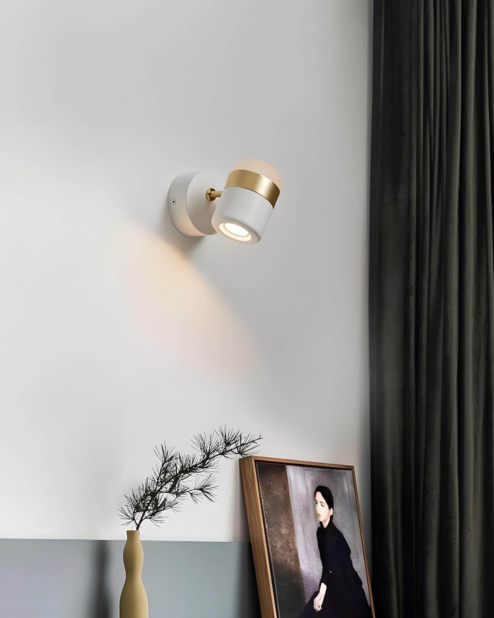 Adjustable Glass Wall Lamp