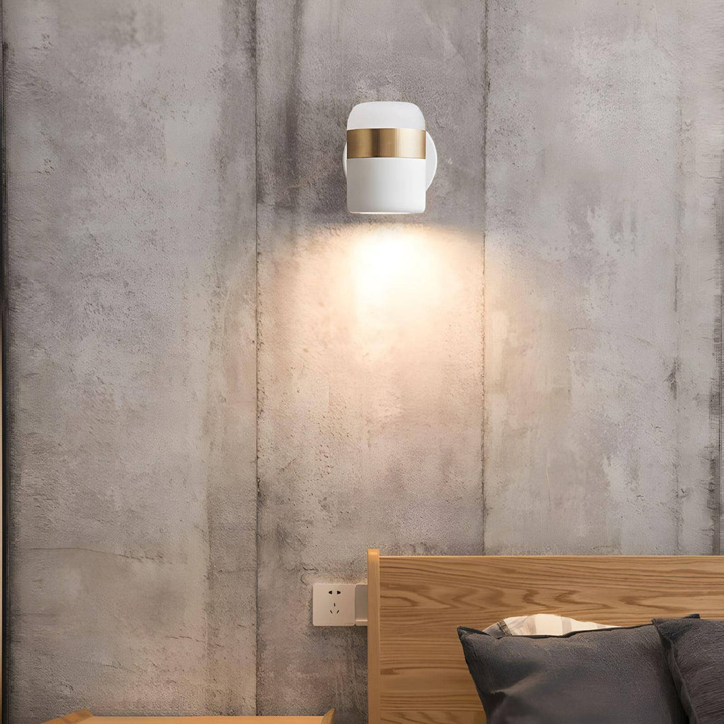 Adjustable Glass Wall Lamp