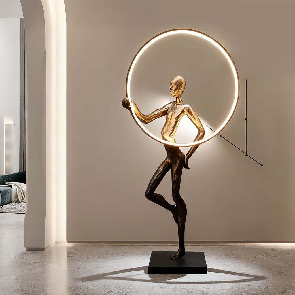 Lirzu Sculptural Floor Lamp