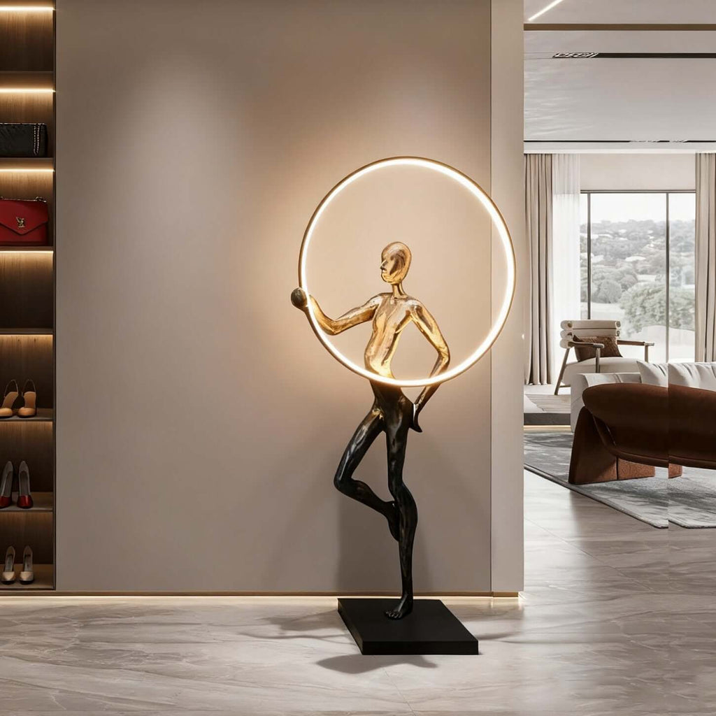 Lirzu Sculptural Floor Lamp