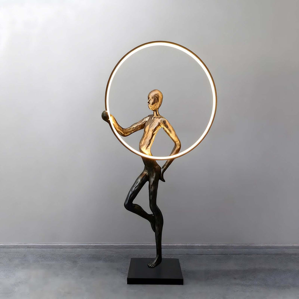 Lirzu Sculptural Floor Lamp