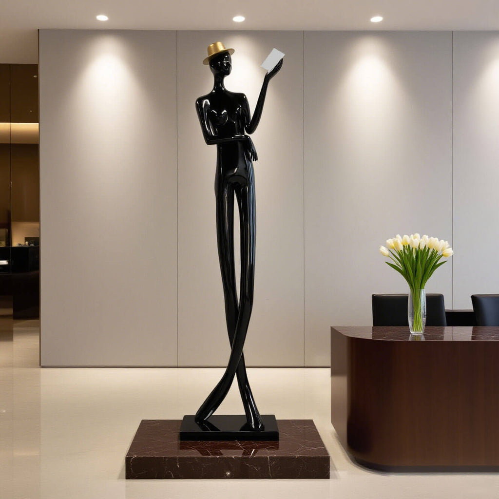 Lomexa Sculptural Floor Lamp