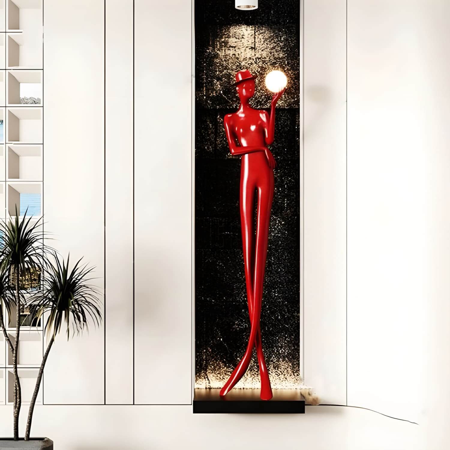 Lomexa Sculptural Floor Lamp
