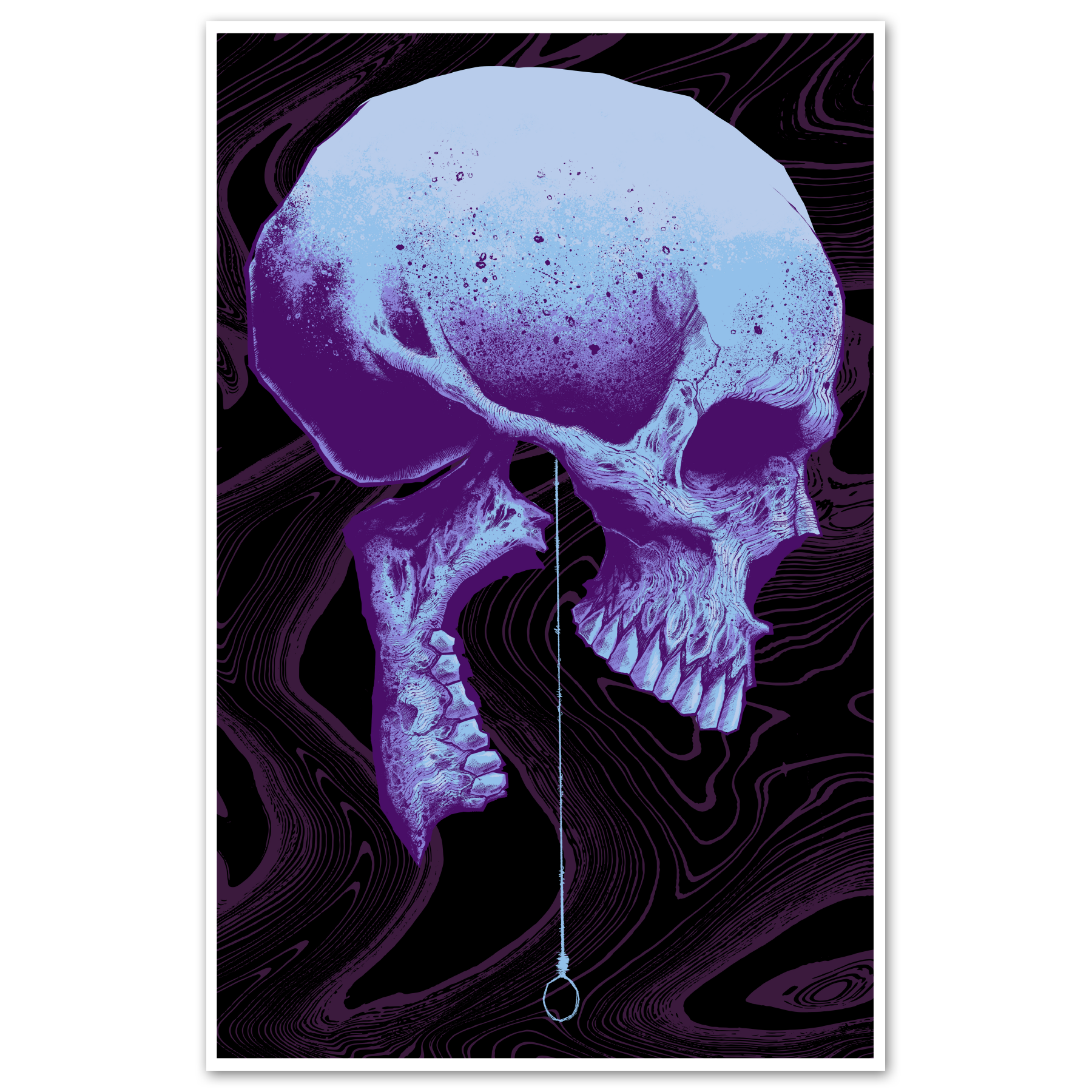 Looming Death Print