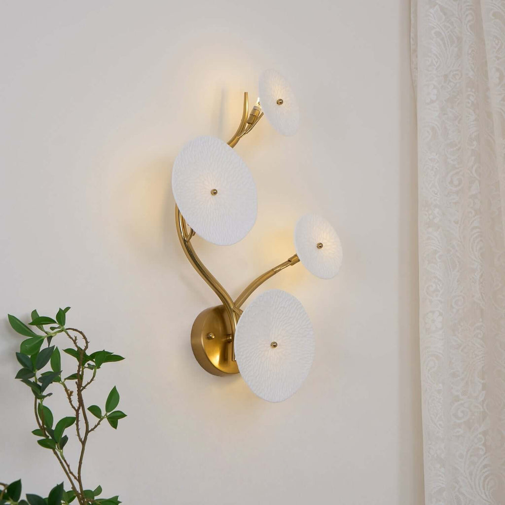 Lotus Leaf Wall Lamp
