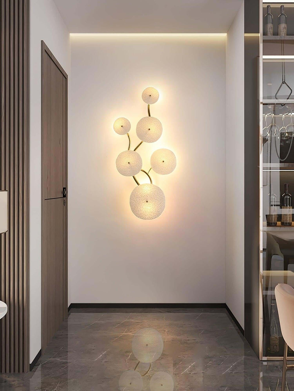 Lotus Leaf Wall Lamp