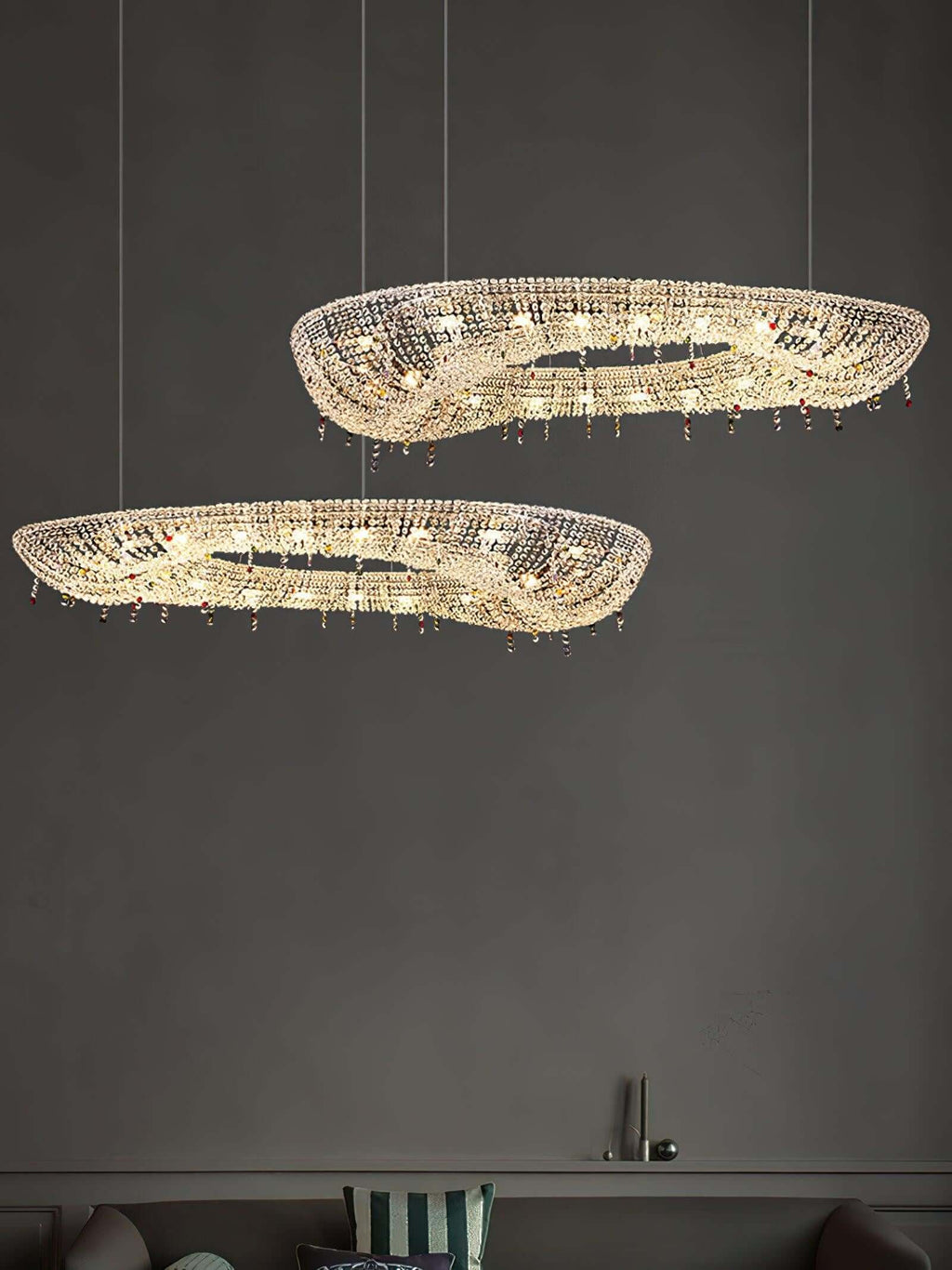 Lumori Oval Chandelier
