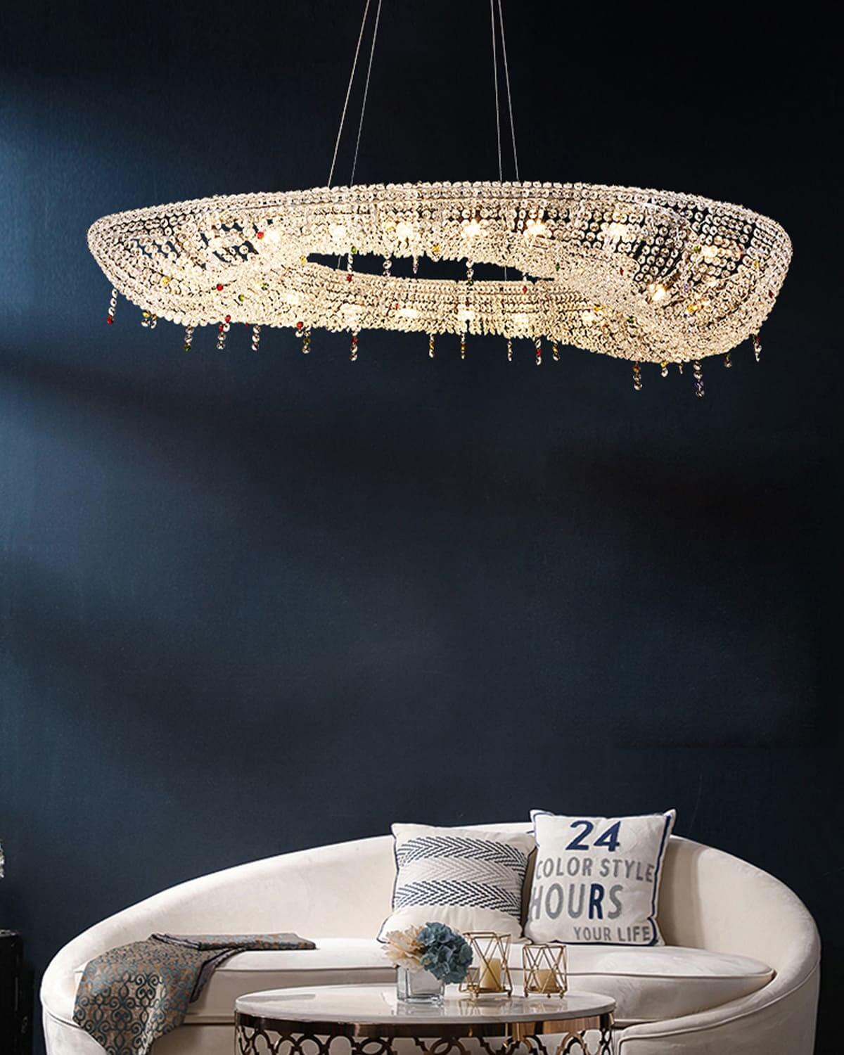 Lumori Oval Chandelier