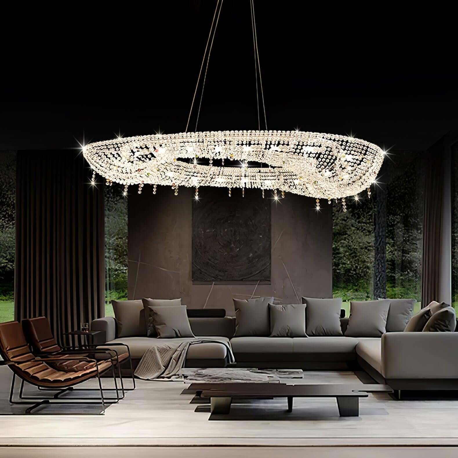 Lumori Oval Chandelier