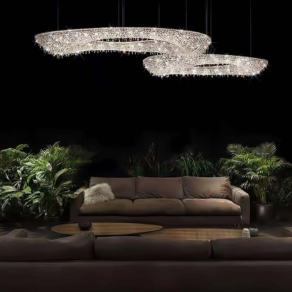 Lumori Oval Chandelier