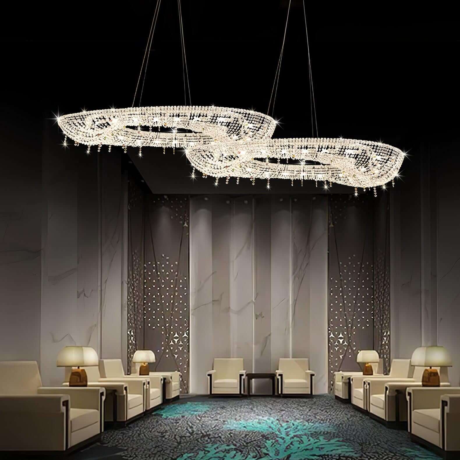 Lumori Oval Chandelier