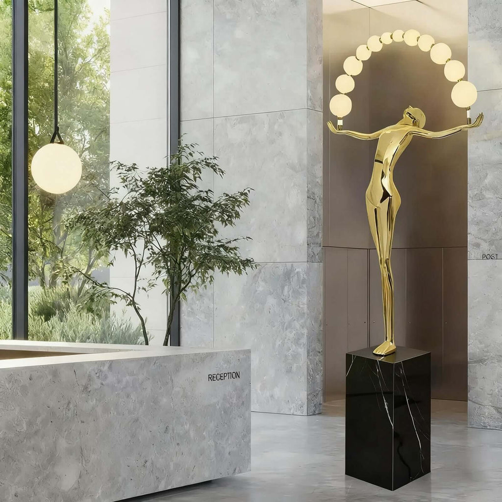 Lunari Sculpture Floor Lamp