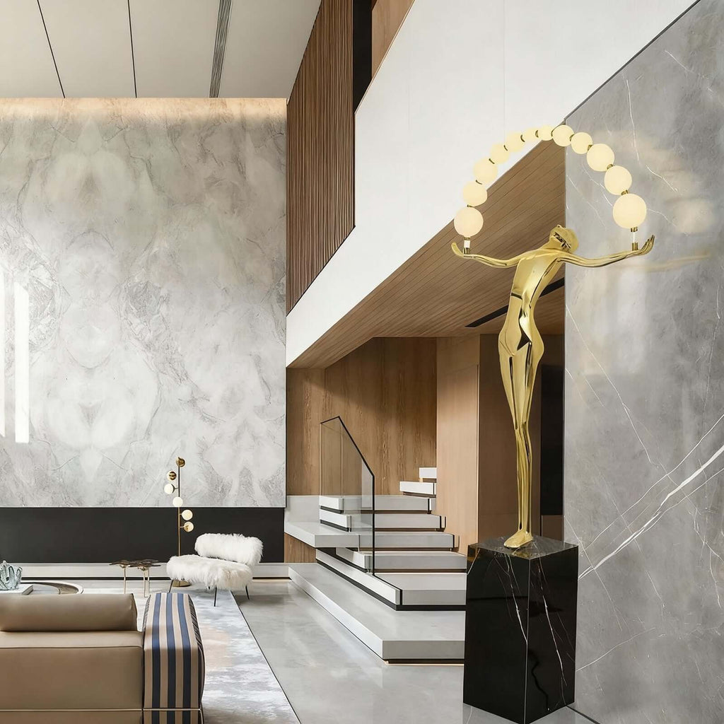 Lunari Sculpture Floor Lamp