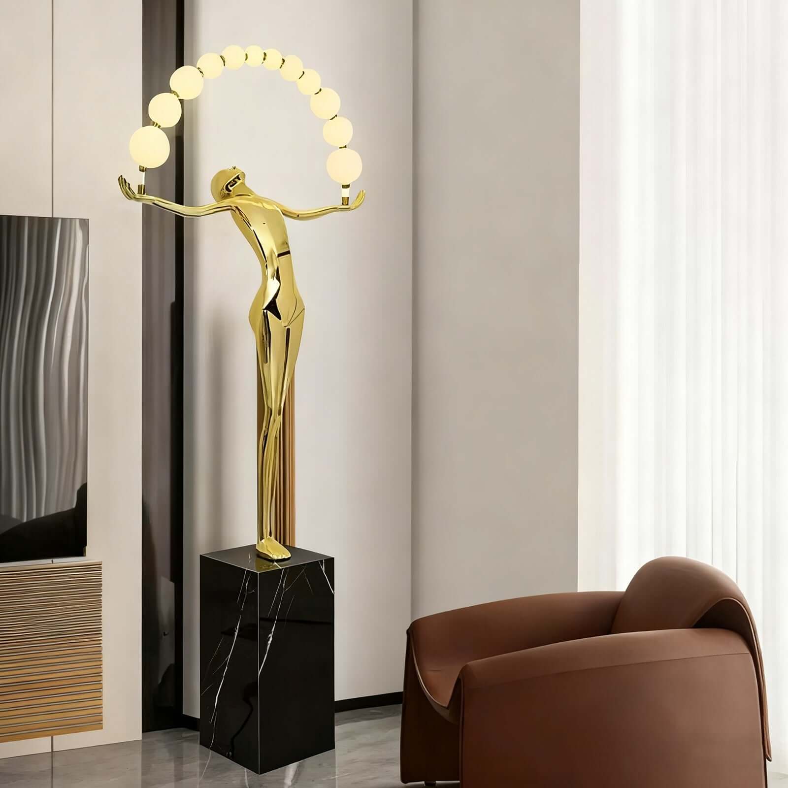 Lunari Sculpture Floor Lamp