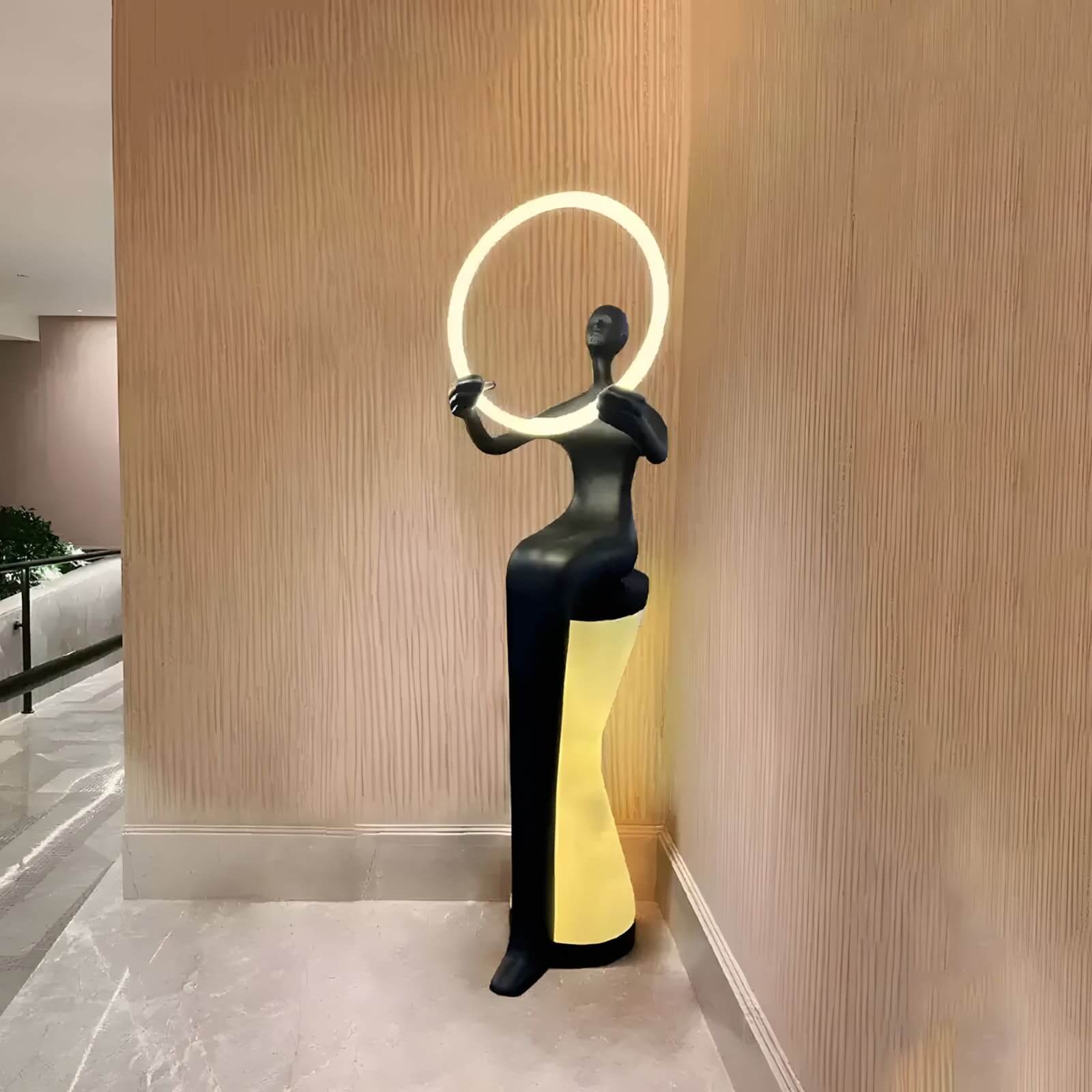 Luvoka Sculpture Floor Lamp