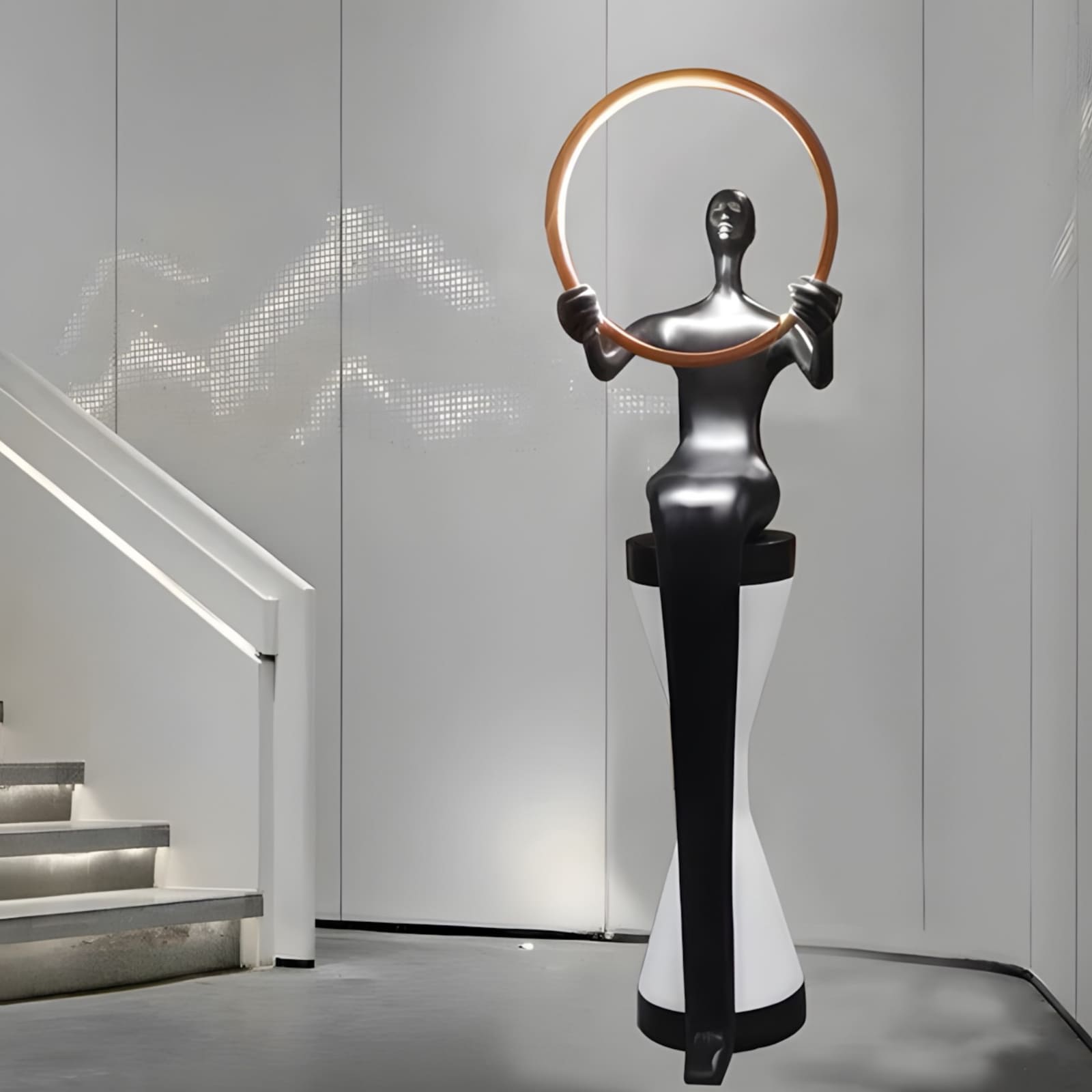 Luvoka Sculpture Floor Lamp