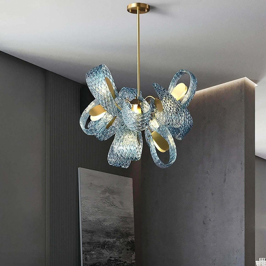 Petal Glass Chandelier