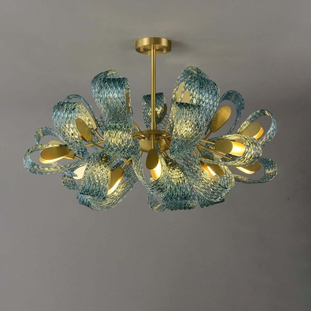 Petal Glass Chandelier