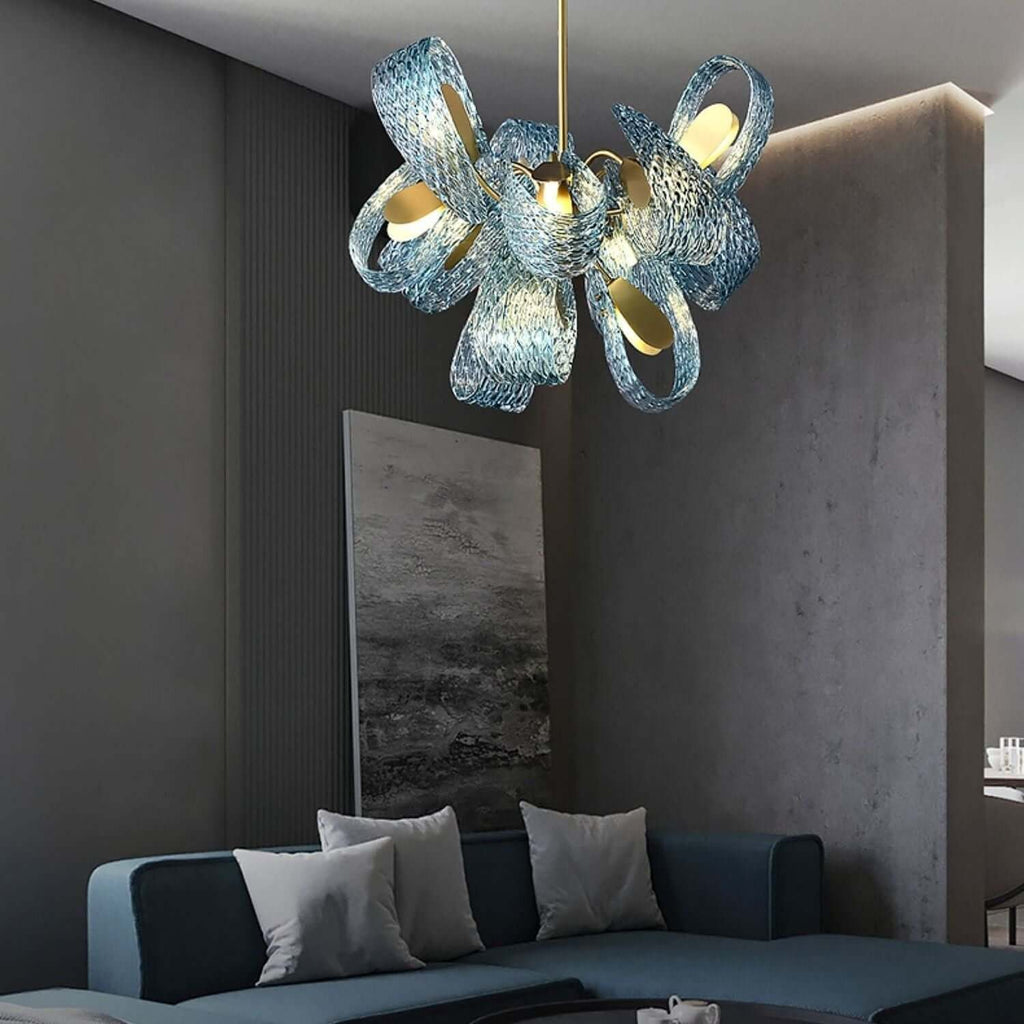 Petal Glass Chandelier