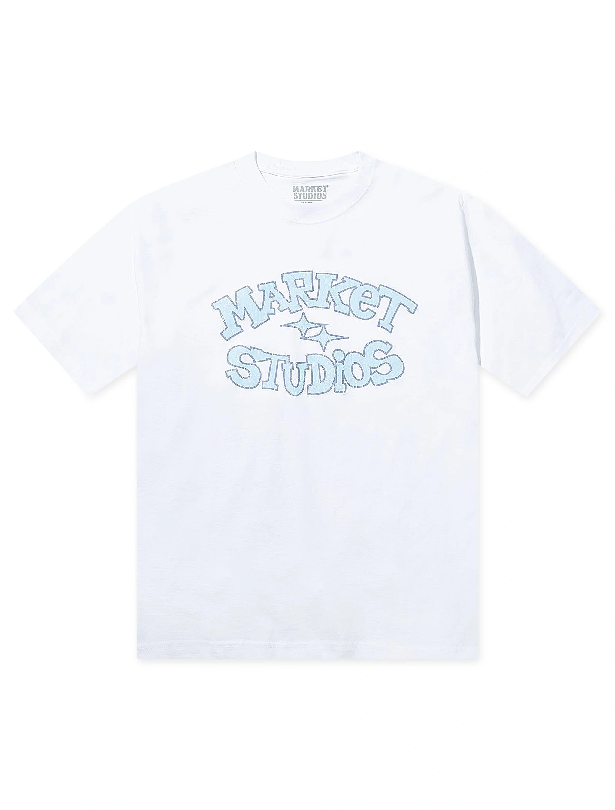Market Studios Smiley Old School Tee - White