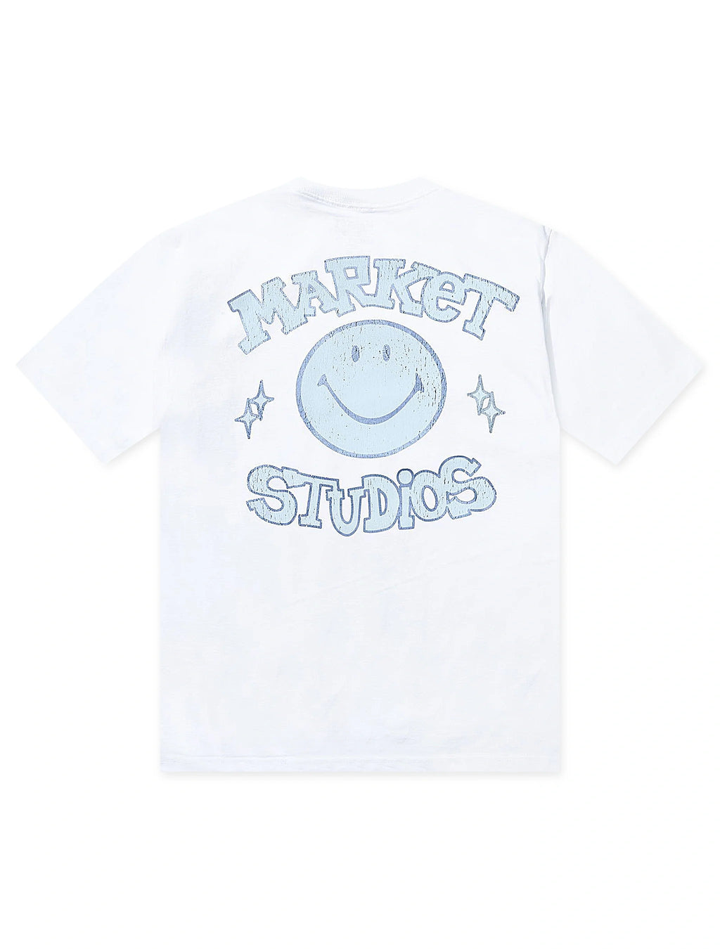 Market Studios Smiley Old School Tee - White
