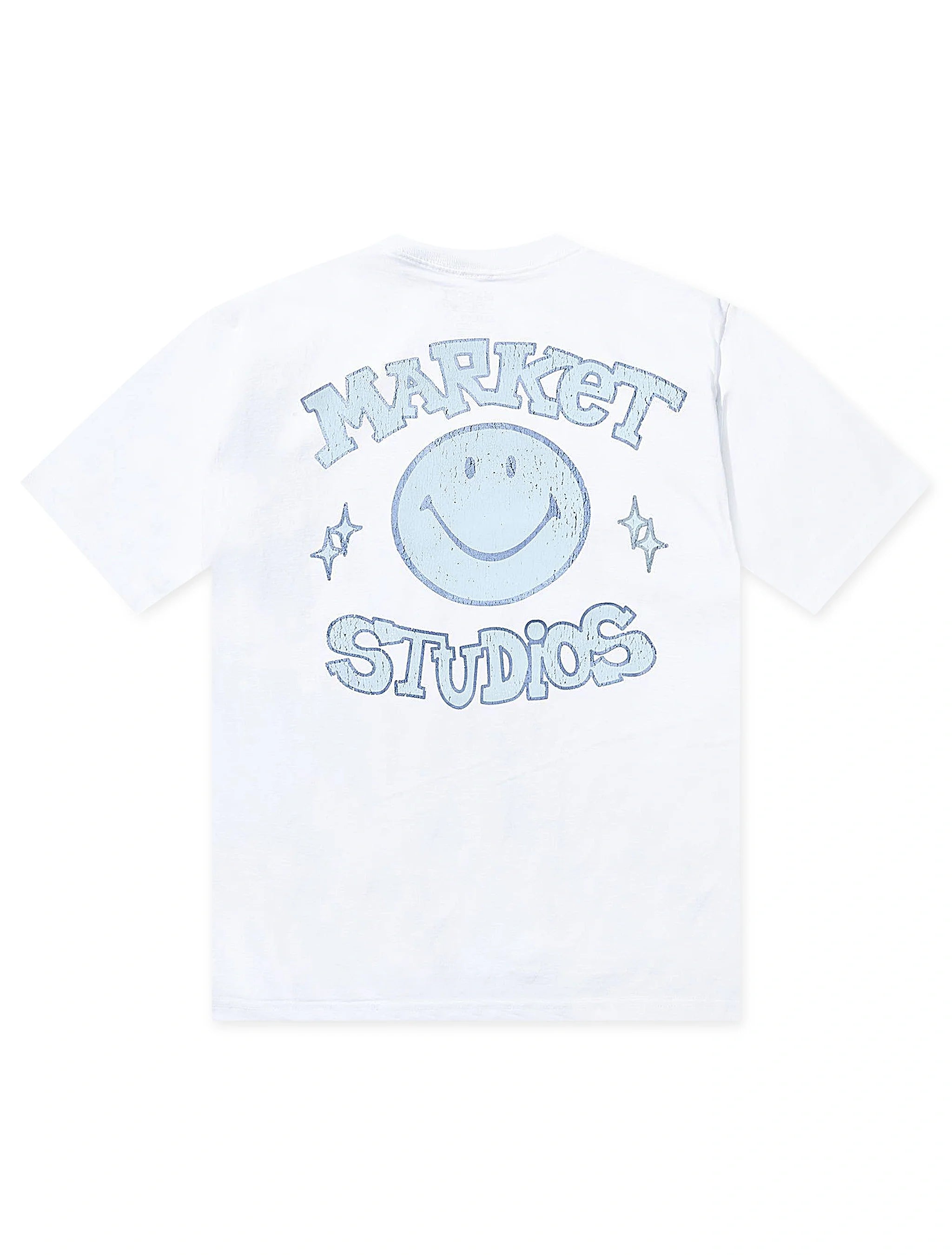 Market Studios Smiley Old School Tee - White