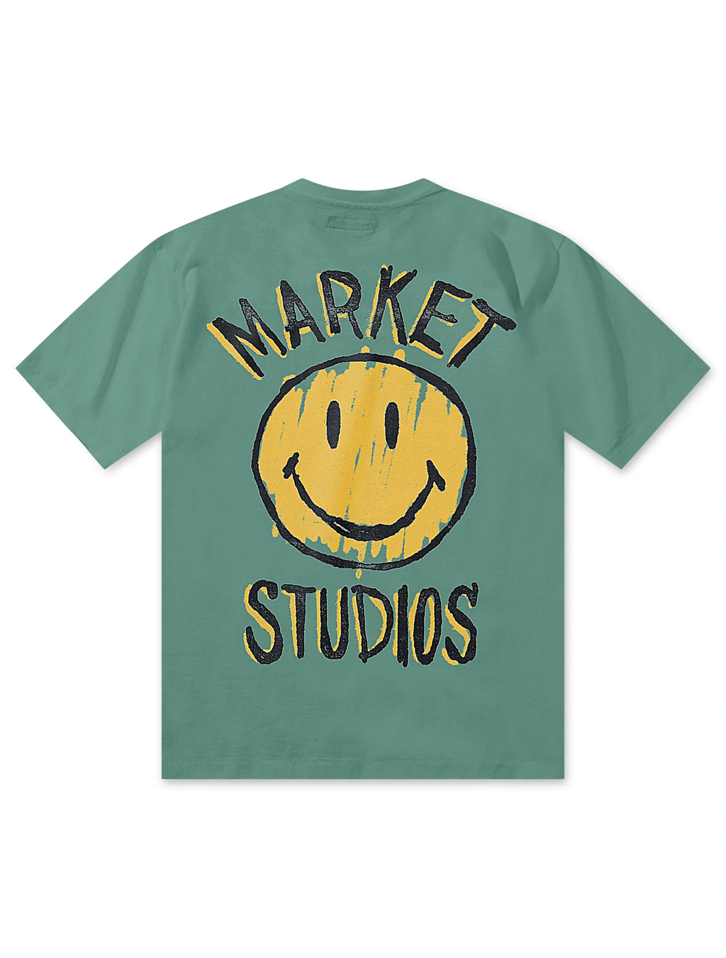 Market Studios Smiley Doodle Tee - Malachite Green