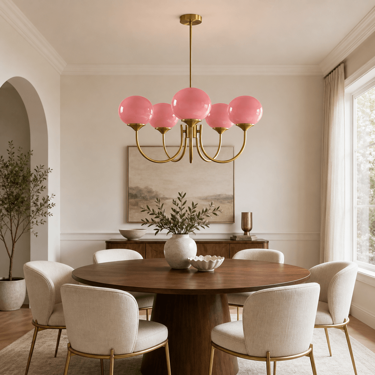 Marshmallow Chandelier