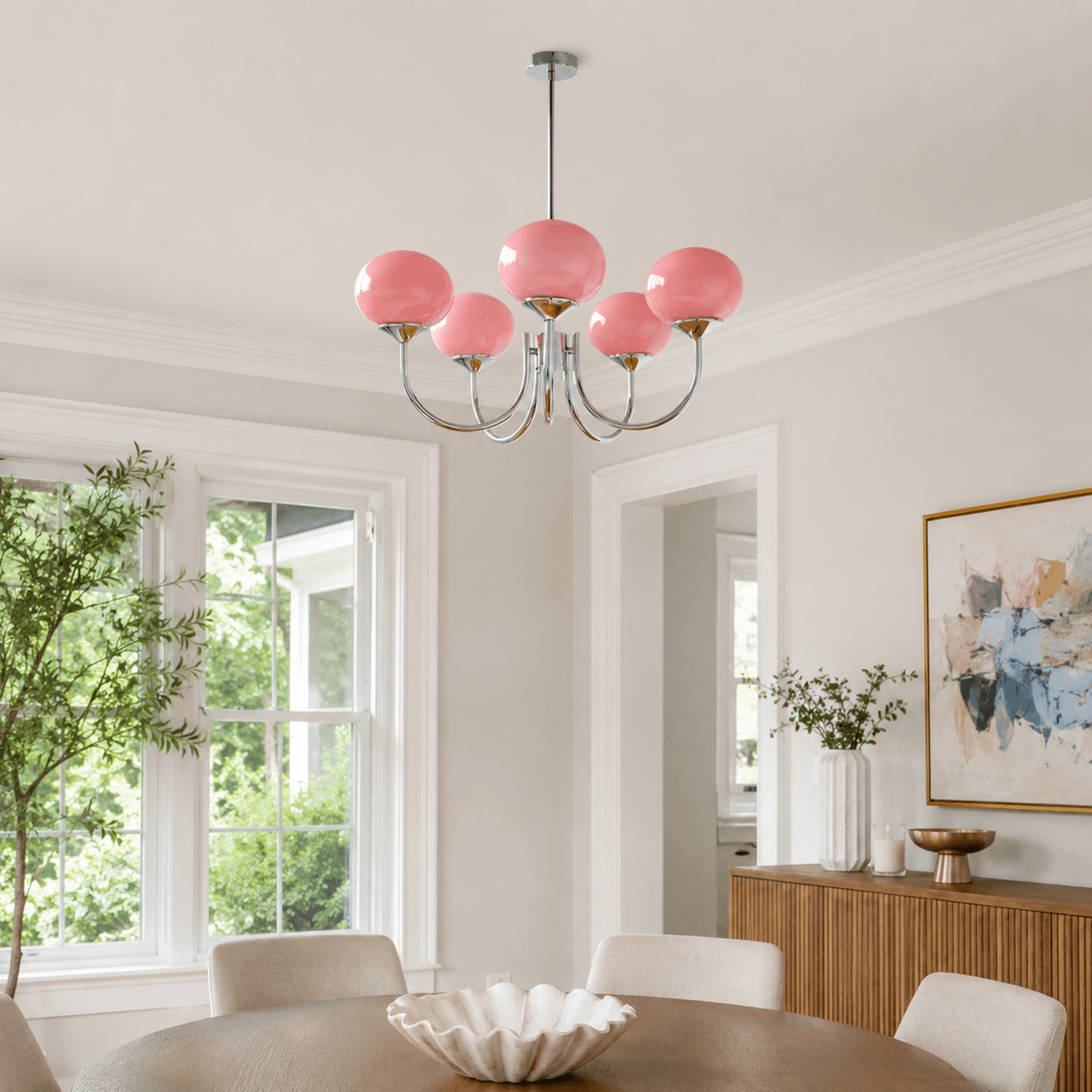 Marshmallow Chandelier